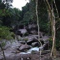 AUS QLD Babinda 2001JUL17 Boulders 008  Babinda had an exceptional year last year. They received over 7 meters (23 feet) of rainfall. : 2001, 2001 The "Gruesome Twosome" Australian Tour, Australia, Babinda, Boulders, Date, July, Month, Places, QLD, Trips, Year